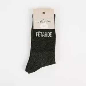 Chaussettes à paillettes Fêtarde