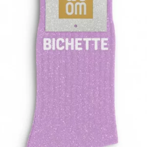 Chaussettes à paillettes Bichette