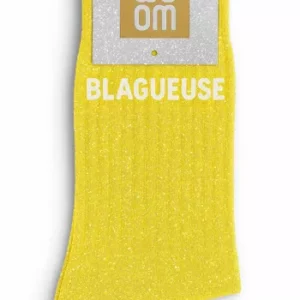 Chaussettes à paillettes Blageuse