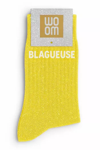 Chaussettes à paillettes Blageuse
