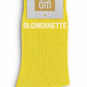 Paire de chaussettes à paillettes Blondinette