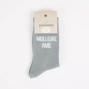 Chaussette à paillette Meilleure Amie