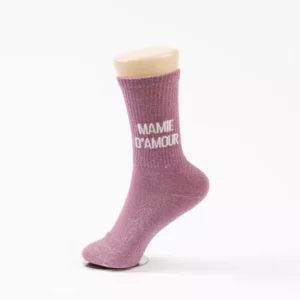 Chaussettes à paillettes Mamie d'amour